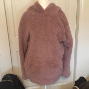 Faux Sherpa Sweatshirt